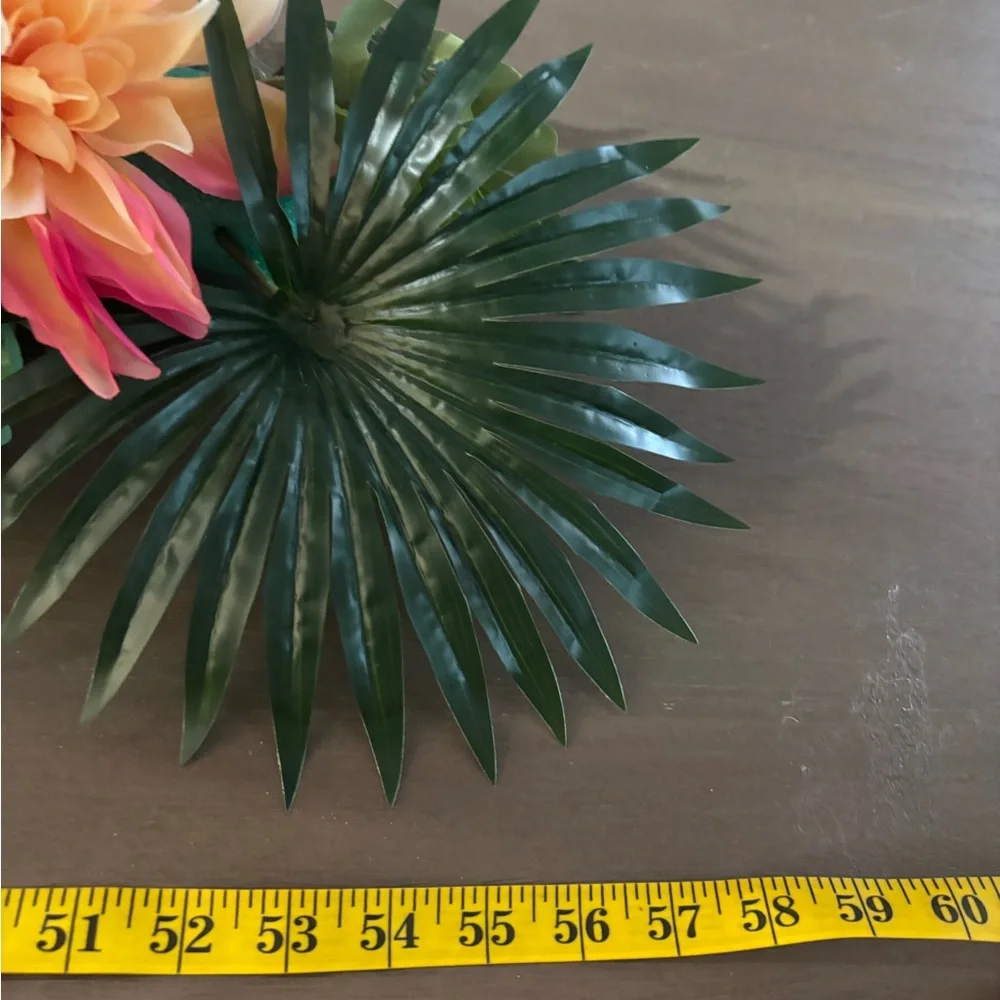 Tropical Floral Arrangement Table Runner Garland/Arch decor Wedding Bridal Party